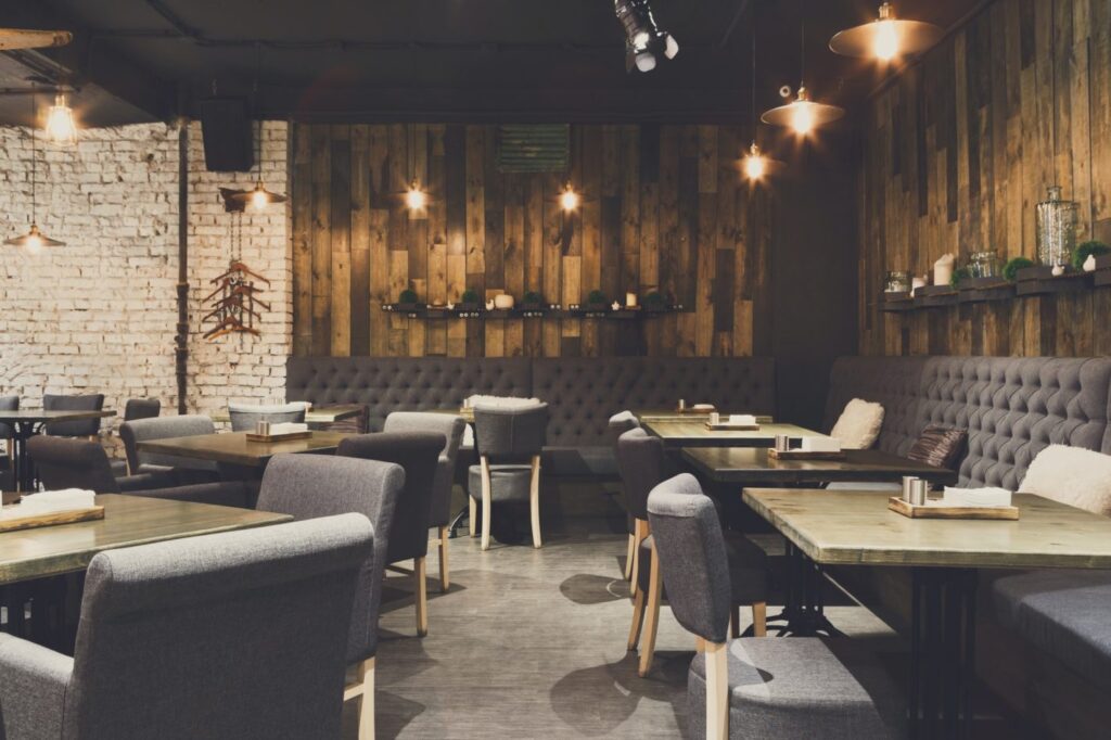 INSIDE THE RESTAURANT